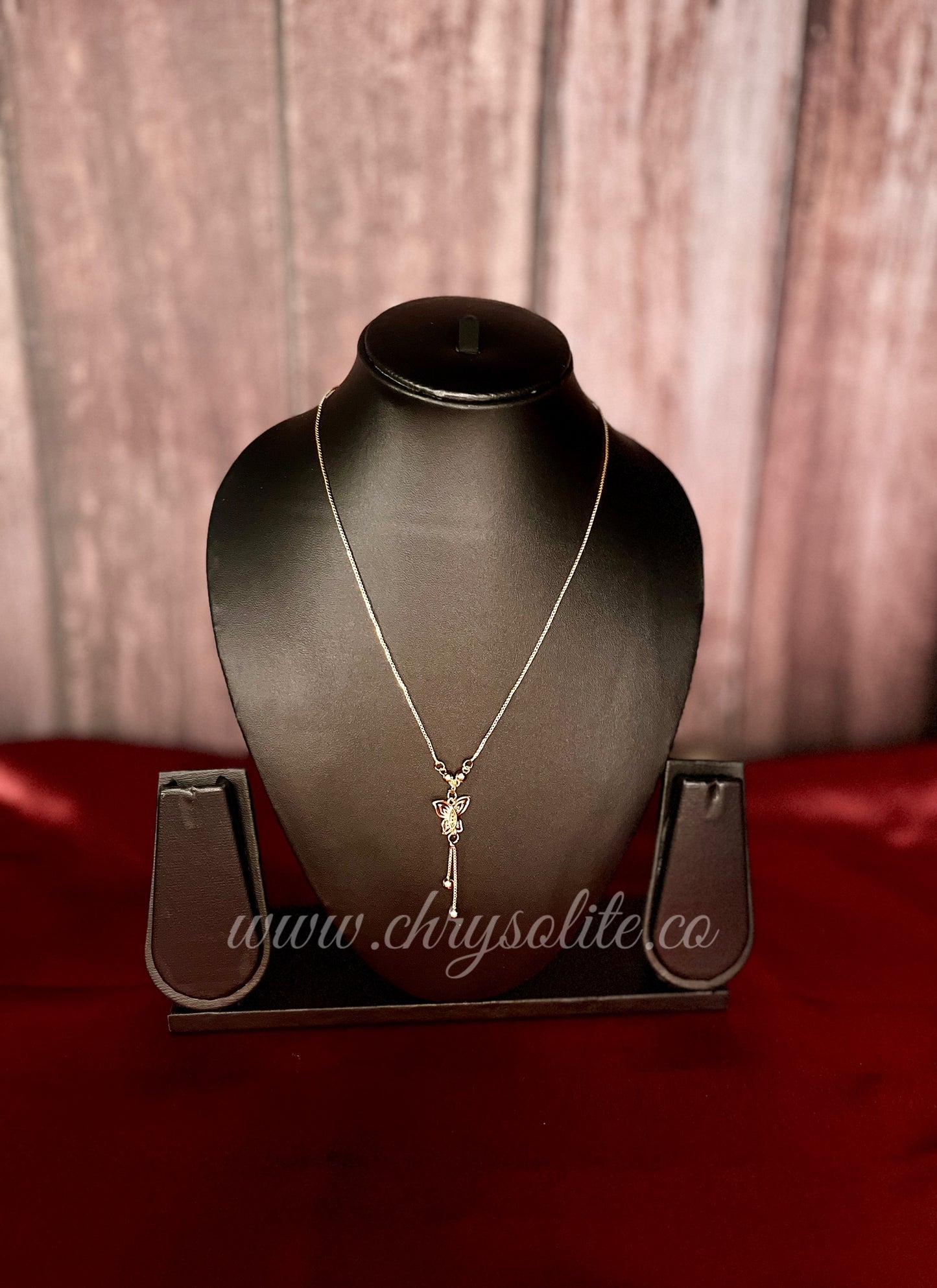 Butterfly Pendant Necklace #1