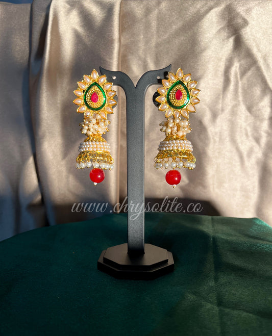 Traditional Pure Antique Marathi Jhumkas