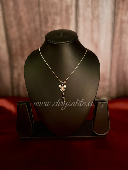 Butterfly Pendant Necklace #4