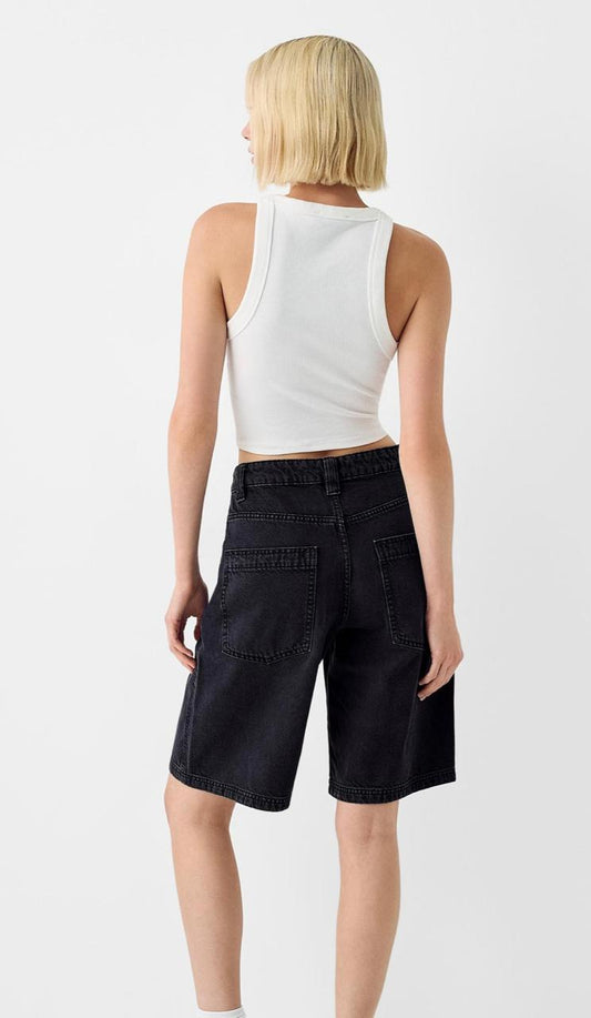 Bermuda Denim Shorts